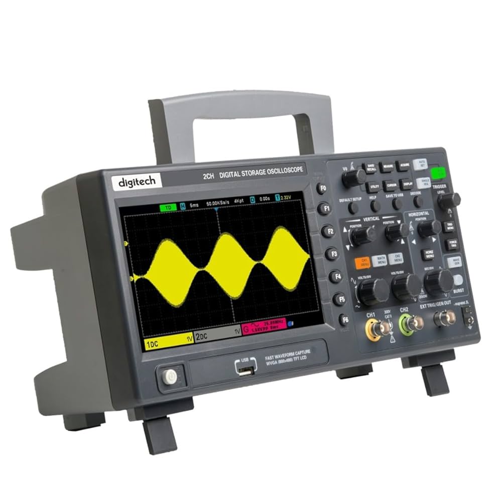 Amazon.com: Digitech 100MHz Digital Oscilloscope with 8M